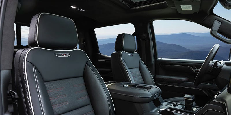 2022 GMC Sierra interior cabin