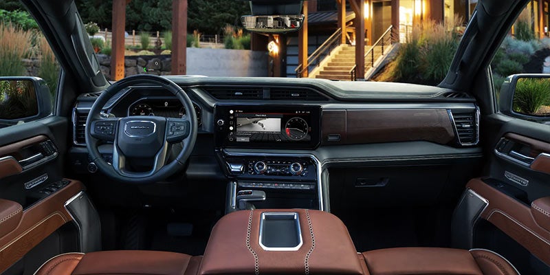 2022 GMC Sierra dashboard