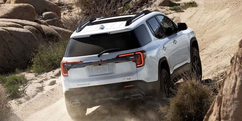 2023 GMC Acadia at Doug Henry GMC off roading