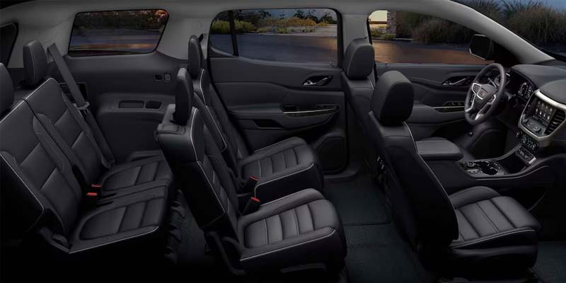 2023 GMC Acadia at Doug Henry GMC seats