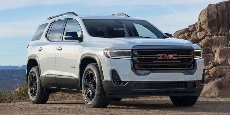 2023 GMC Acadia at Doug Henry GMC front view