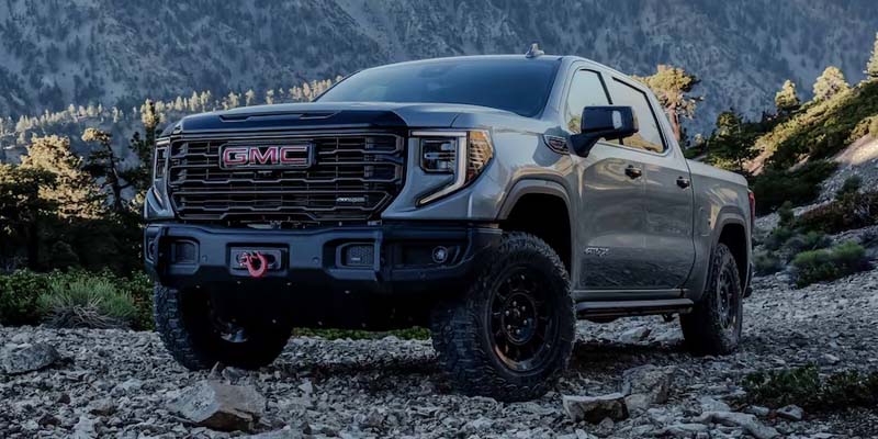 2023 GMC Sierra at Doug Henry GMC on rocks