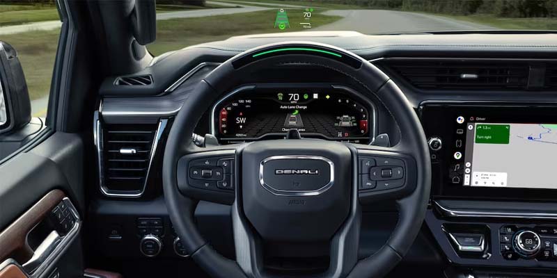 2023 gmc sierra 1500 interior dash photo