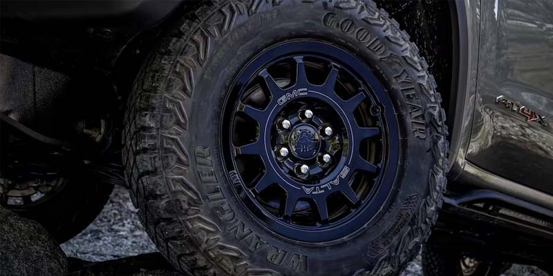 2023 GMC Sierra at Doug Henry GMC tires