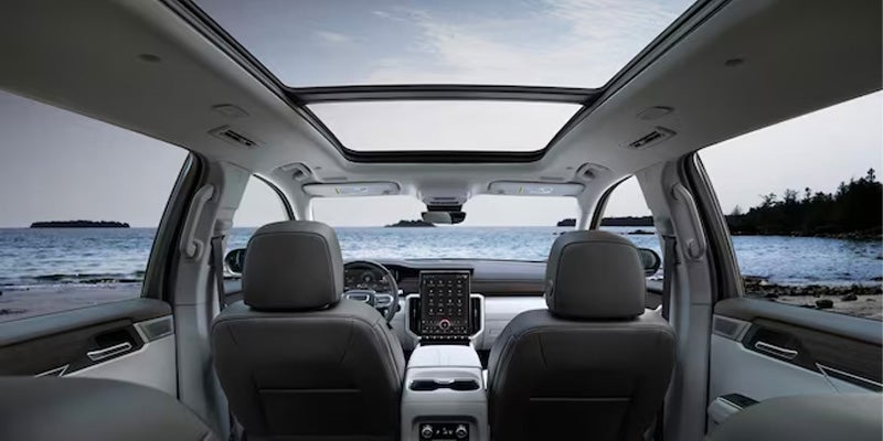 GMC Acadia at Doug Henry GMC interior cabin