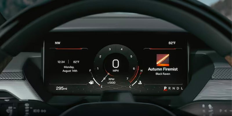 GMC Acadia at Doug Henry GMC dashboard
