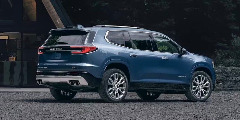 GMC Acadia at Doug Henry GMC rear view