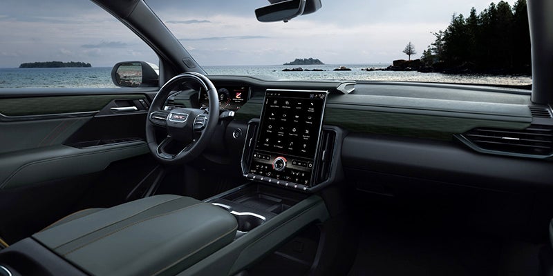 GMC Acadia at Doug Henry GMC dashboard