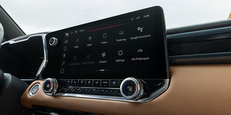 2024 GMC Canyon at Doug Henry GMC dashboard