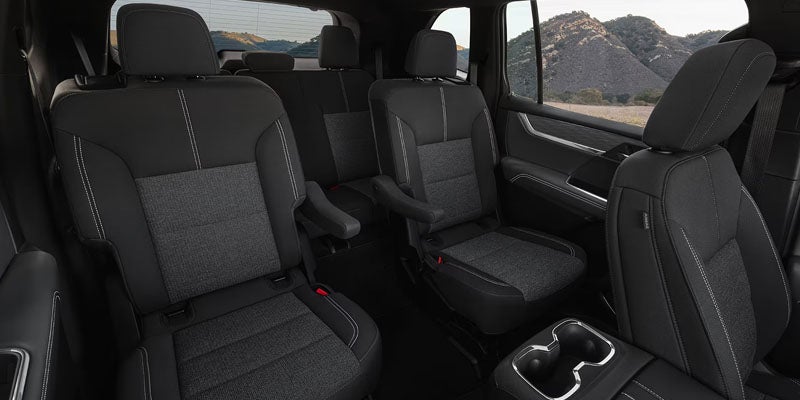 GMC Acadia Interior Design