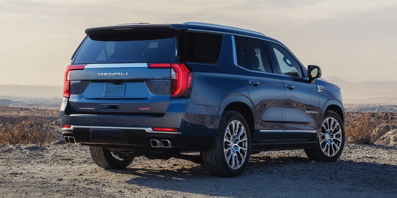 Back View of 2026 GMC Yukon