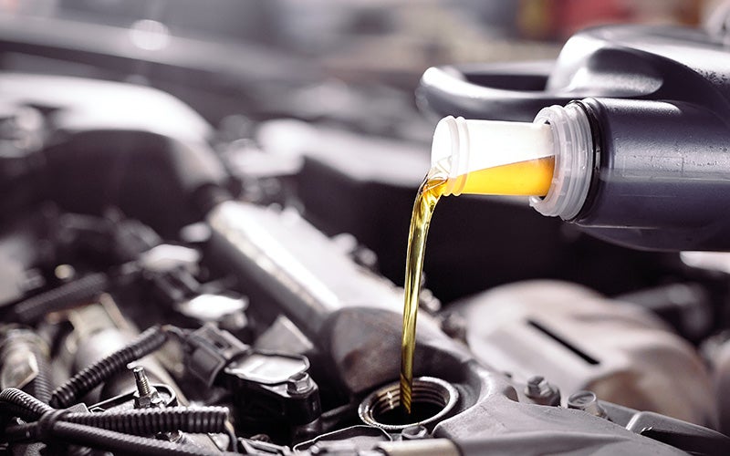 oil change service photo